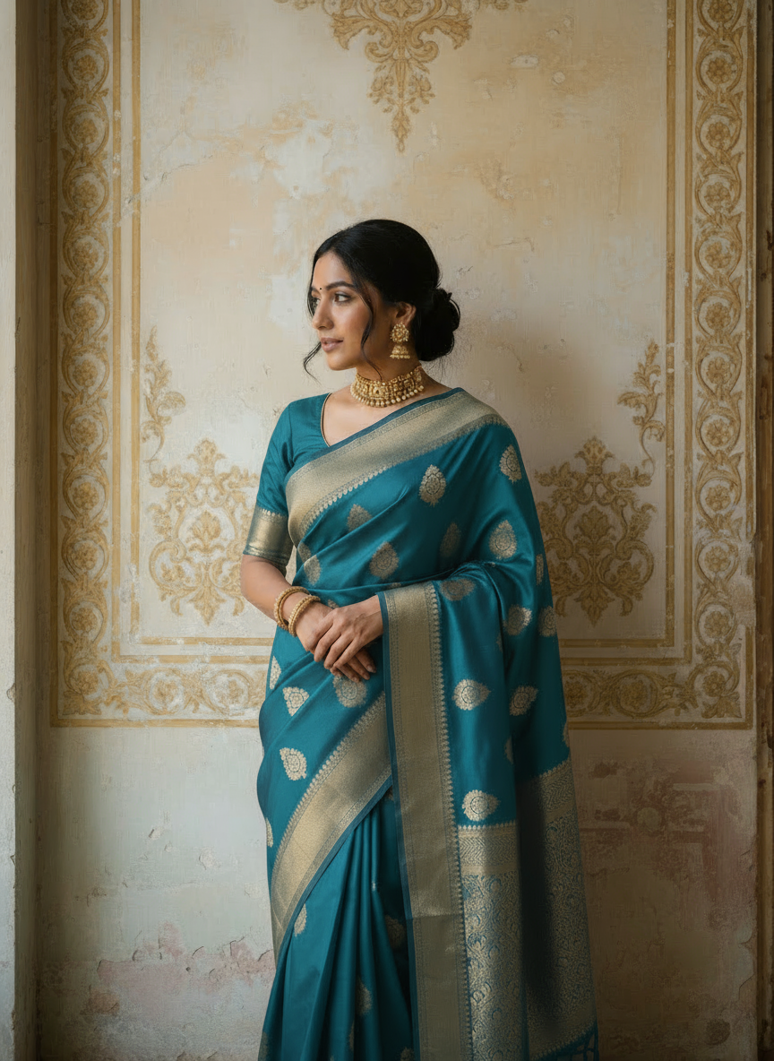Linen Saree