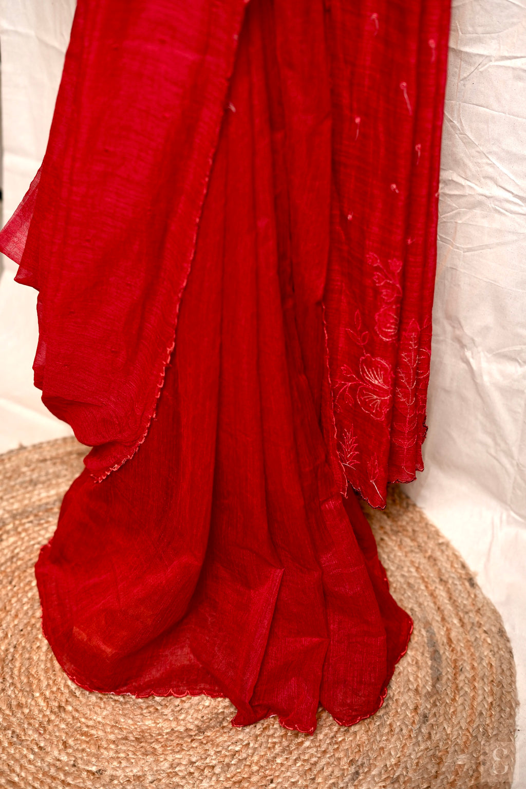 Red Saree