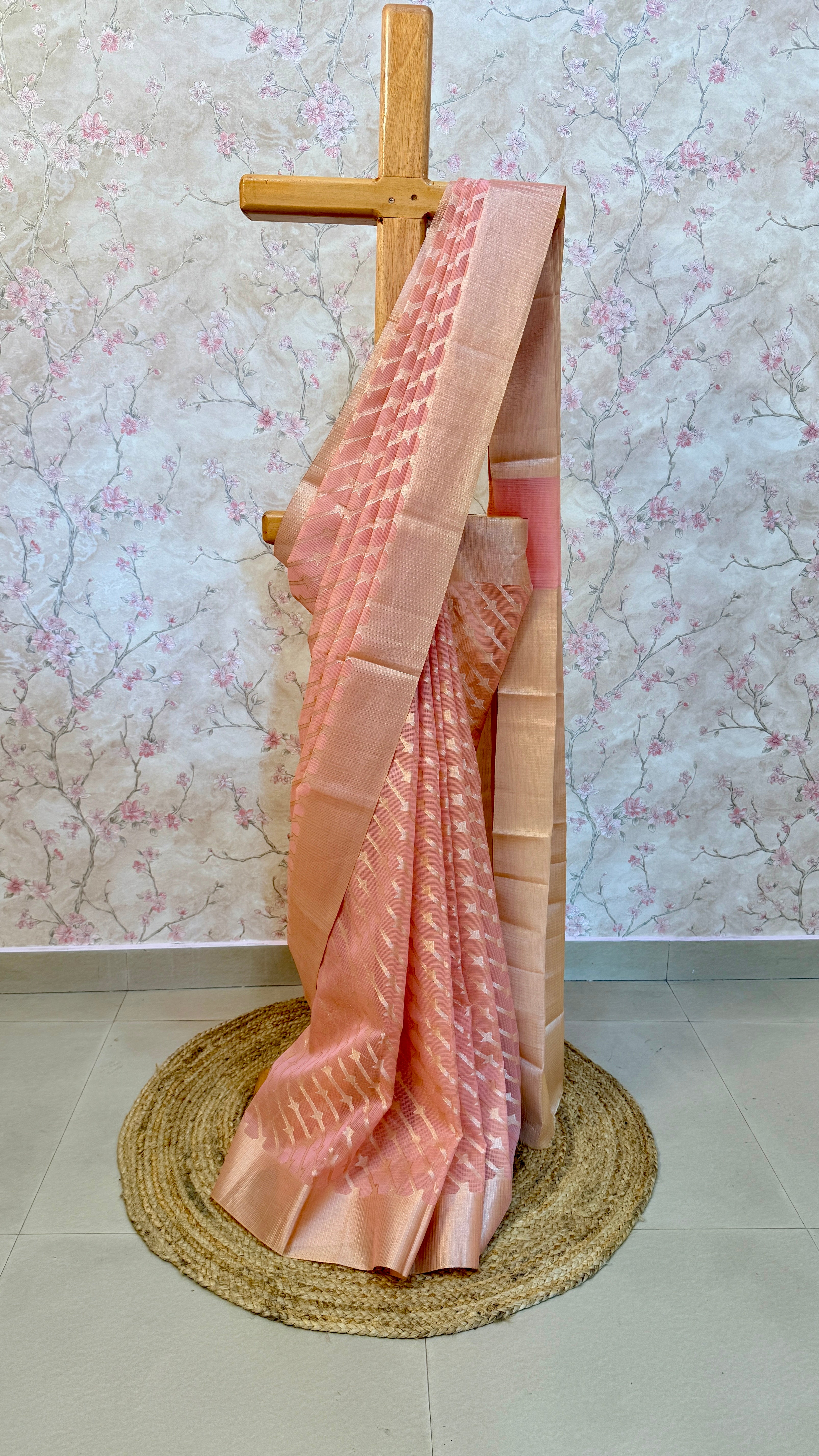 Kota Cotton Banarasi Saree