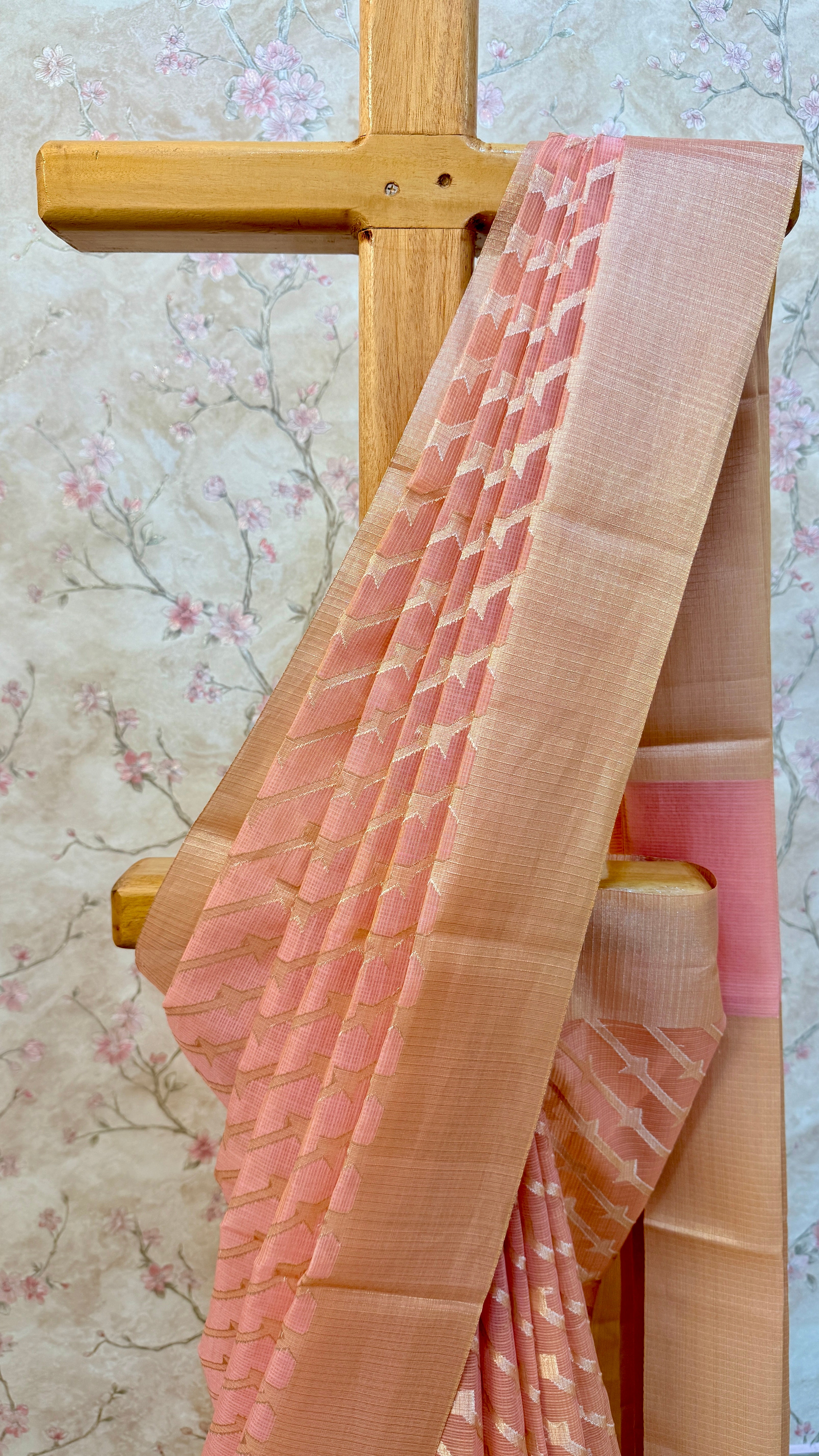 Kota Cotton Banarasi Saree