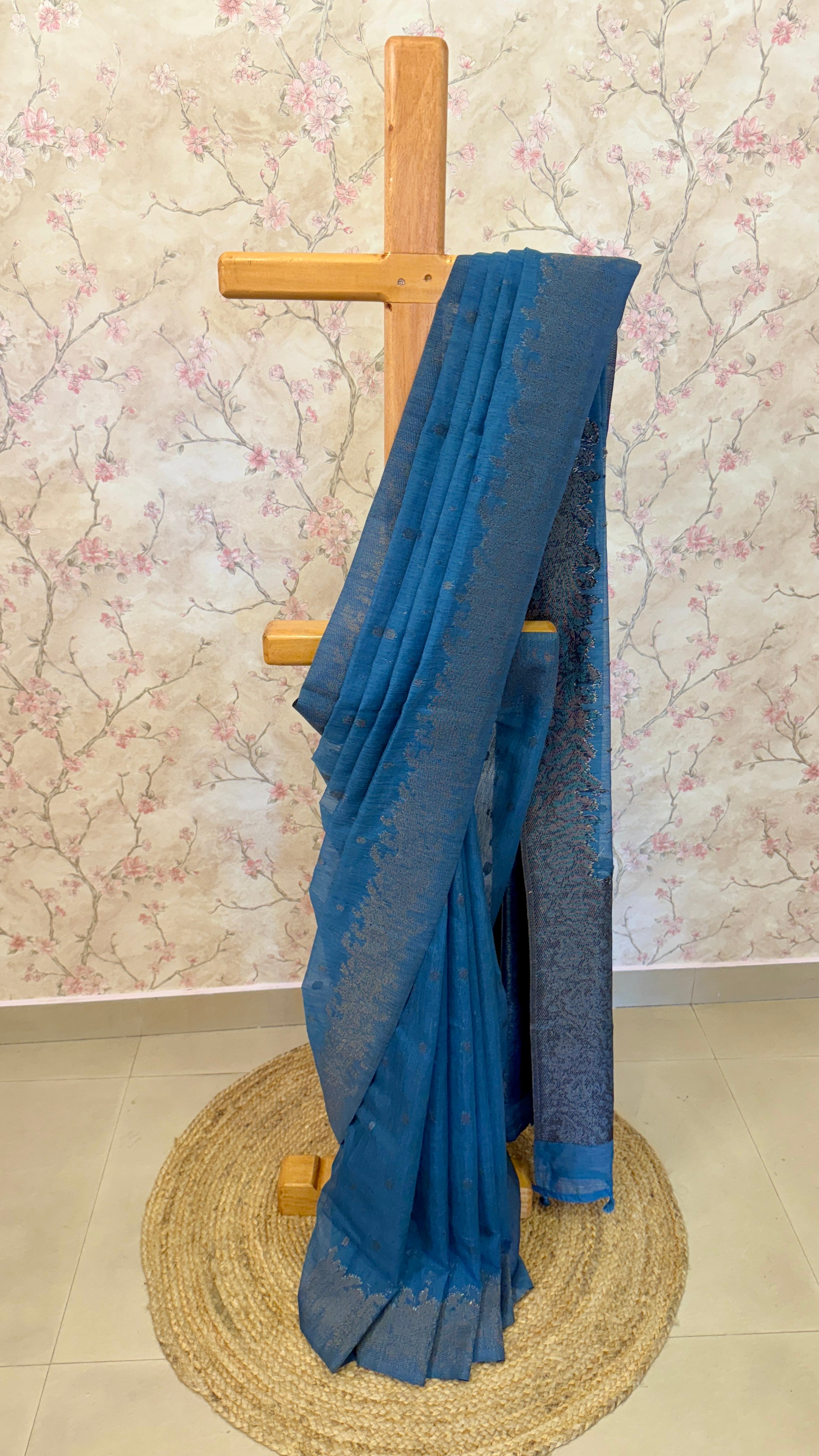 Bamboo Linen Saree