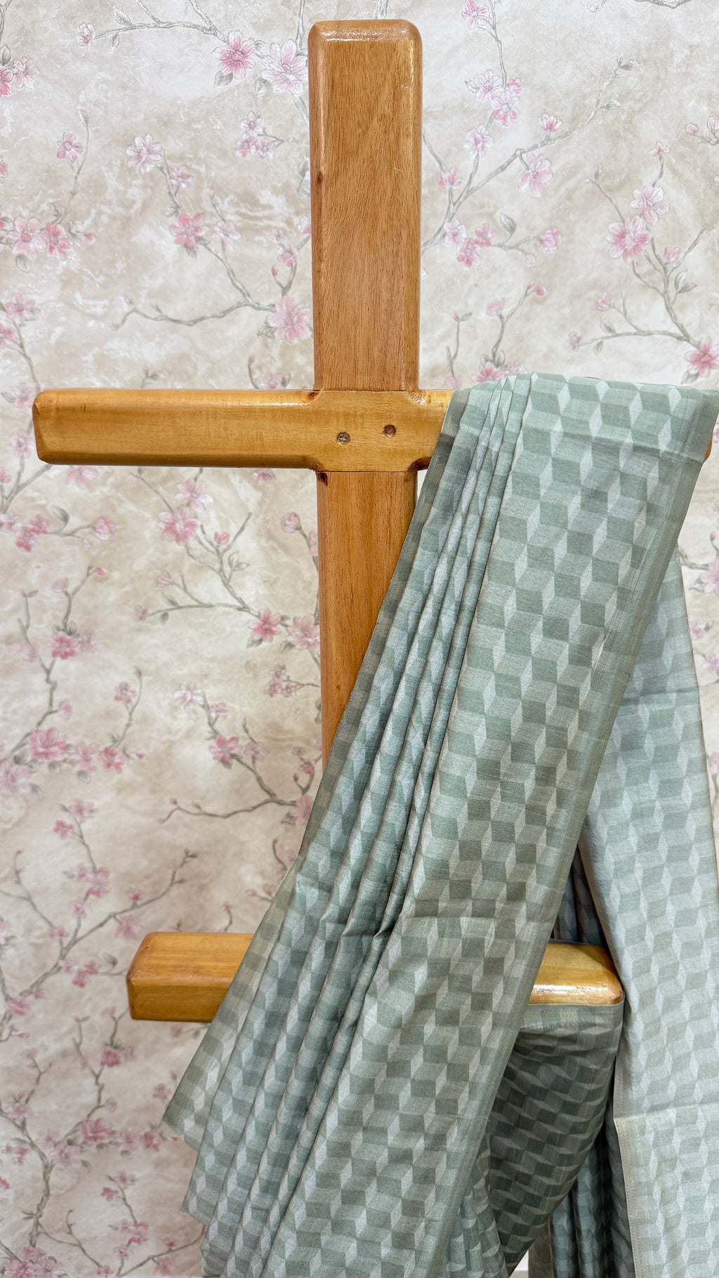 Semi Tussar Digital Print Saree